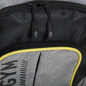 GGBAG127 Golds Gym Rucksack Schwarz u. Grau – Bild 3