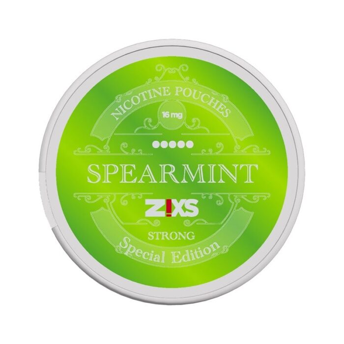 ZIXS Spearmint Strong 16 mg/g MHD 04-2025
