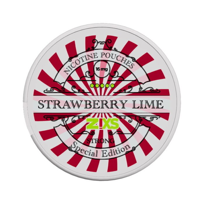 ZIXS Strawberry Lime Strong 16 mg/g MHD 04-2025