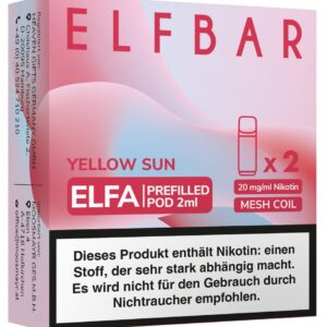 Elfbar ELFA Pods Yellow Sun/Watermelon 20mg 2 Stk.