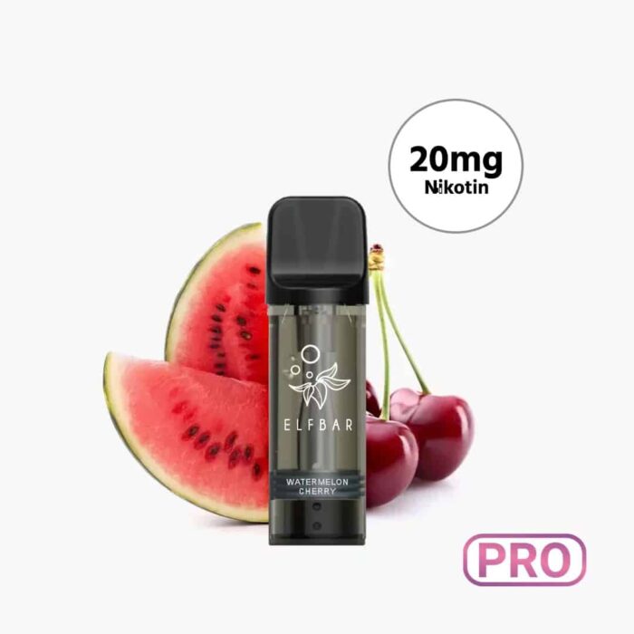 Elfbar ELFA Pods Deep Red Yellow Sun/Watermelon Cherry 20mg 2 Stk – Bild 2