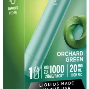 vuse go orchard green geschmack VUSE Pro One Pen inkl. 1 Pod Orchard Green/Green Apple 20mg – Der  Sportnahrungsdiscounter