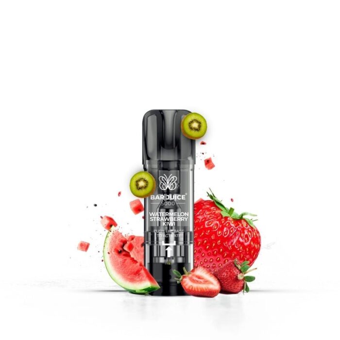 Bar Juice 5000 Green Ruby/Watermelon Strawberry Kiwi 2ml/20mg/2er Paket