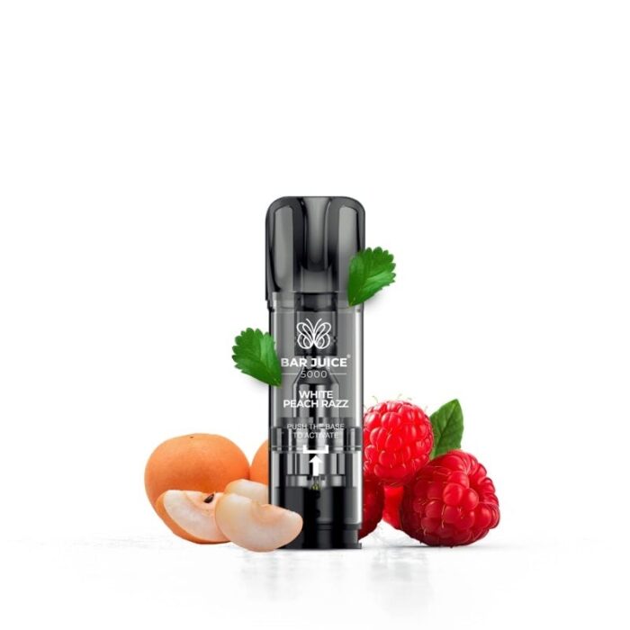 Bar Juice 5000 White Razz/White Peach Razz  2ml/20mg/2er Paket