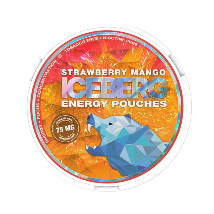 ICEBERG ENERGY Strawberry Mango 75mg Caffeine