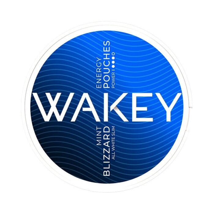 Wakey Blizzard Mint Energy Pouches 50 mg Koffein