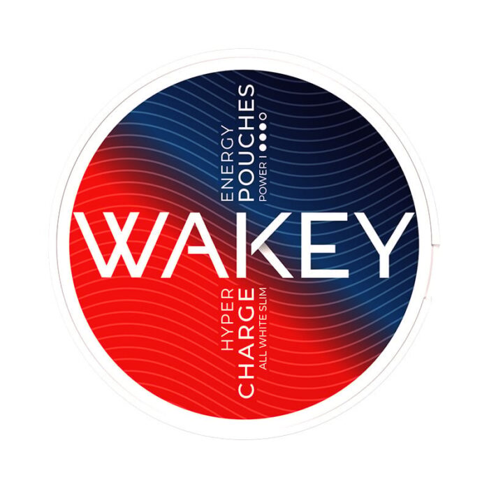 Wakey Wakey Hyper Charge Energy Pouches 50 mg Koffein MHD 8-2025