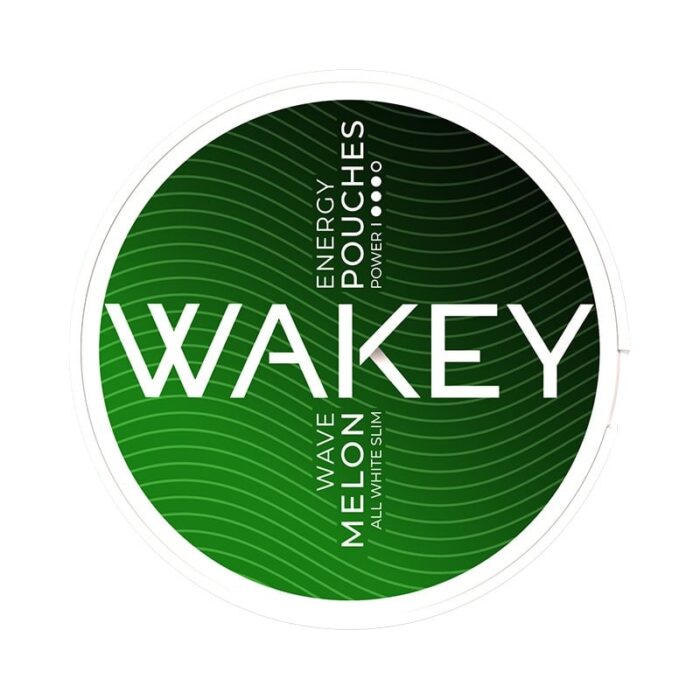 Wakey Melon Wave Energy Pouches 50 mg Koffein