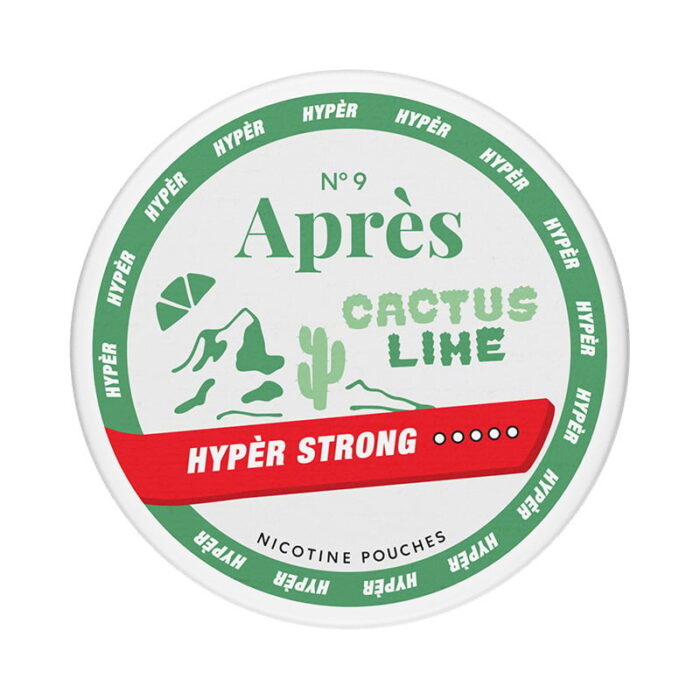 APRÈS HYPER STRONG Cactus Lime 11 mg p. Pouch